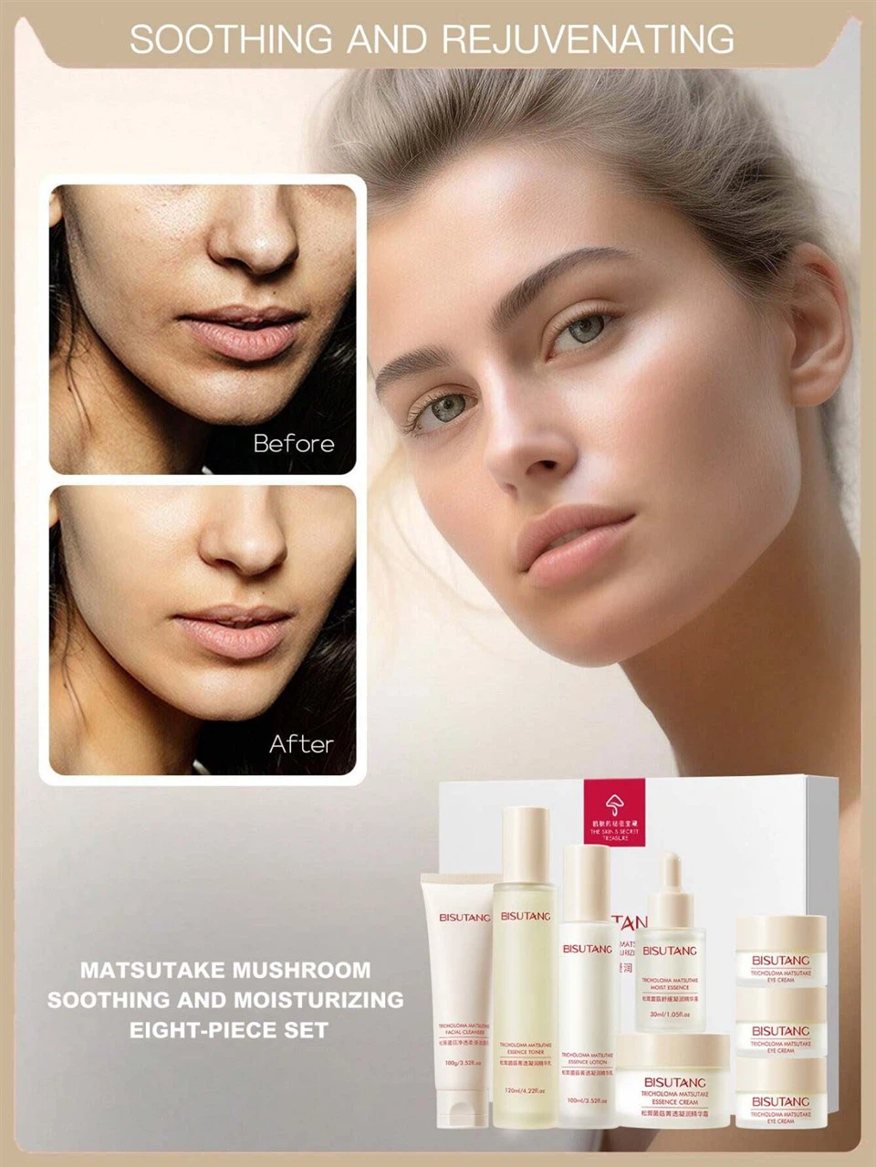 Moisturizing Matsutake Mushroom Skin Care Set